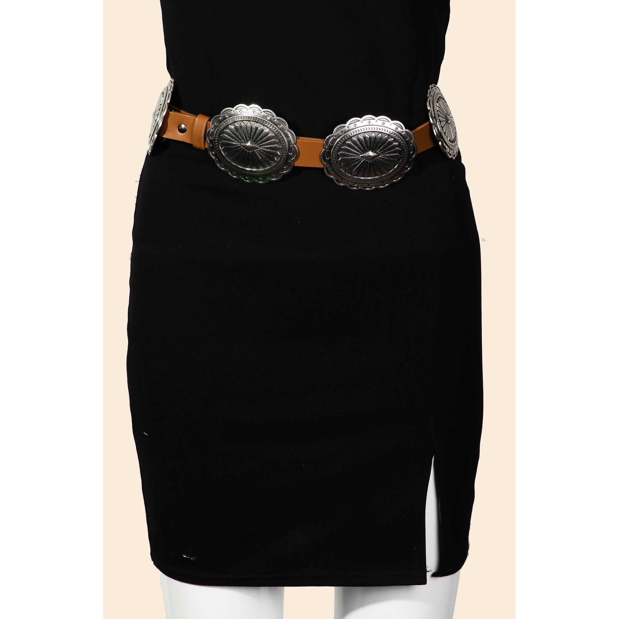 Large Concho Disc Western Belt BR Rhonda J s Design Shop